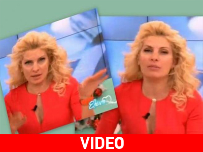 Χωρίς ίχνος μακιγιάζ η Ελένη Μενεγάκη