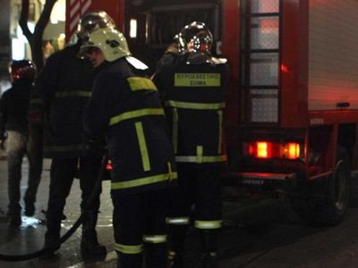 Πυρκαγιά σε Ι.Χ στη Θεσσαλονίκη