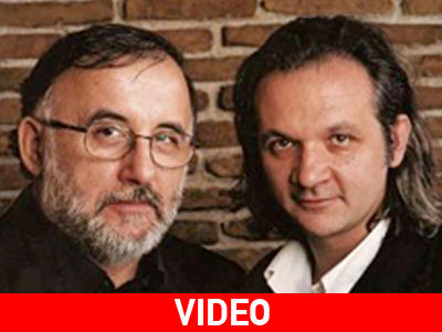 Θ. Μικρούτσικος -Χ. Θηβαίος- Ρ. Αντωνοπούλου- Γ. Κούτρας στο Φεστιβάλ Βύρωνα