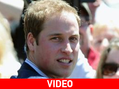 Θερμή υποδοχή στον πρίγκιπα William