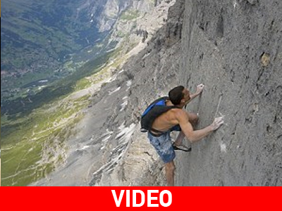 Αναρριχήθηκε στα 13.000 «πόδια» χωρίς εξοπλισμό