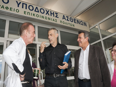 Με ναυτικούς και εργαζόμενους στο Μεταξά συναντήθηκε ο Γ. Μώραλης