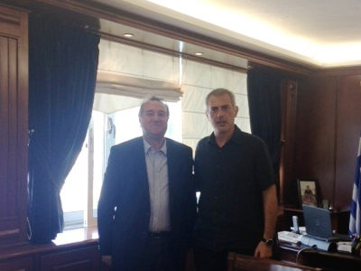 Συνάντηση Γ. Μώραλη με τον πρόεδρο του ΕΟΤ