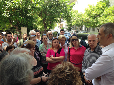 Σε Πειραιώς και Καμίνια ο Γ. Μώραλης