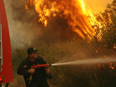 Πολύ υψηλός ο κίνδυνος πυρκαγιάς αύριο