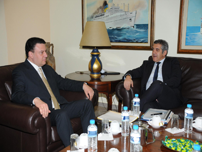 Συνάντηση Μουσουρούλη, με  Υπουργό Συγκοινωνιών της Κύπρου
