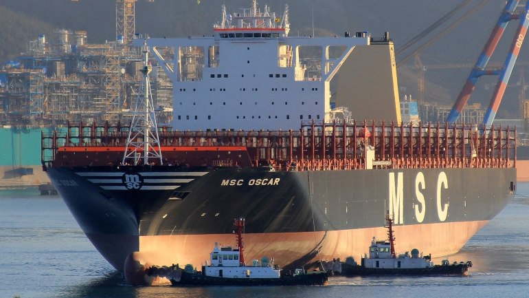 Ρότερνταμ: ‘Άνοιξαν σαμπάνιες» για το MSC Oscar