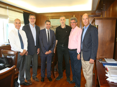 Με το προεδρείο του ΕΒΕΠ συναντήθηκε ο Γ. Μώραλης