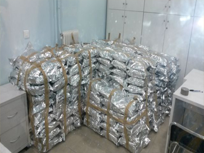 Τα φορτηγά-ψυγεία ήταν γεμάτα χασίς