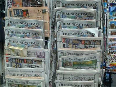 Η κυκλοφορία των εφημερίδων στην Αθήνα και τον Πειραιά την Παρασκευή 20 Νοεμβρίου 2009