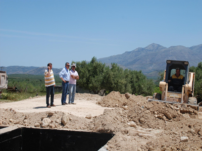 Σε εξέλιξη η κατασκευή του 1ου Νηπιαγωγείου στο Αρκαλοχώρι
