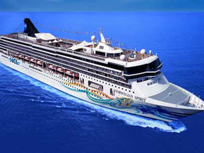 Ο Κ. Μουσουρούλης στο Norwegian Spirit