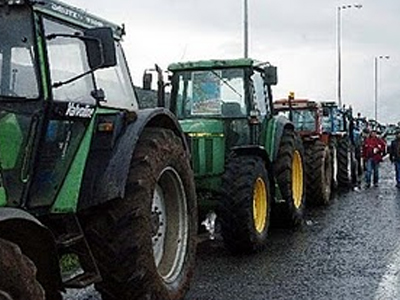 Συγκέντρωση αγροτών στον Οδοντωτό