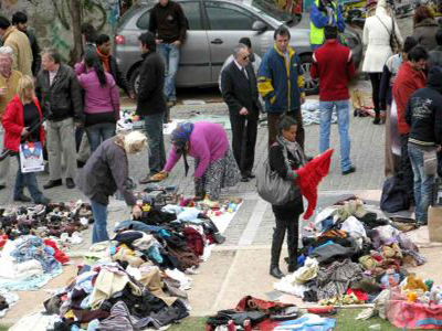 Ψώνια χωρίς χρήματα στο Βόλο