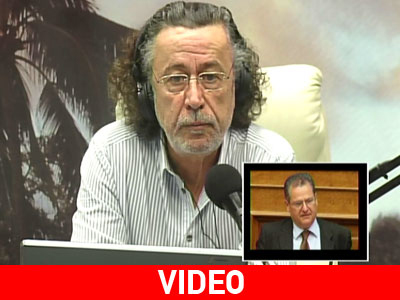 Ο Παντελής Οικονόμου στον Μάκη Τριανταφυλλόπουλο