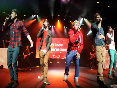 Οι «One Direction» στο Nickelodeon