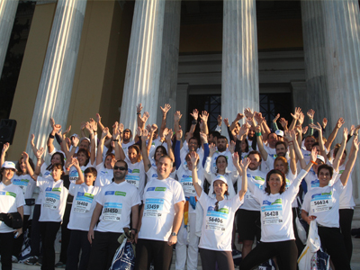 Προσφορά αγάπης από τους μαραθωνοδρόμους του ομίλου ΟΤΕ