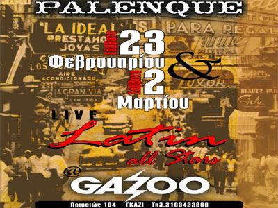 Palenque nights @ Gazoo
