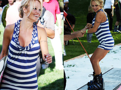 Η Pamela για τους Ολυμπιακούς αγώνες