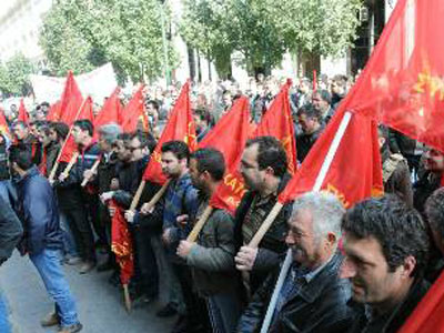 Κινητοποίηση ΠΑΜΕ για την ανεργία