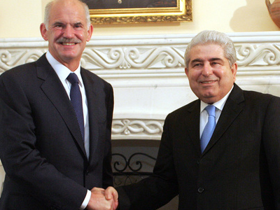 Δηλώσεις Παπανδρέου- Χριστόφια