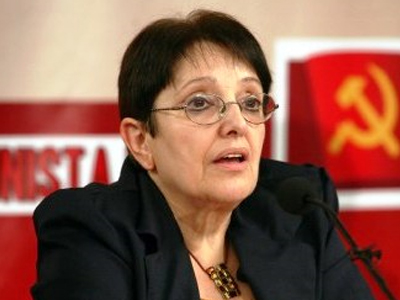 Στο Ηράκλειο σήμερα η Αλέκα Παπαρήγα