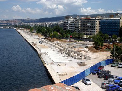 Αναπλάθεται η νέα παραλία της Θεσσαλονίκης