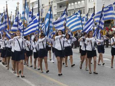 Κανονικά οι παρελάσεις για την 25η Μαρτίου