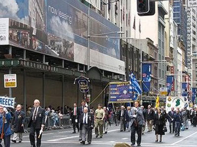 Με τιμές η εθνική επέτειος στην Αυστραλία