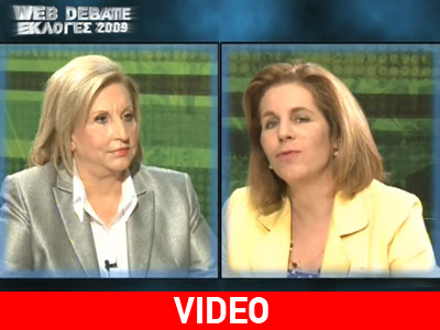 Η Φάνη Πάλλη – Πετραλιά και η Εύη Χριστοφιλοπούλου στο WEBDEBATE της Παρασκευής