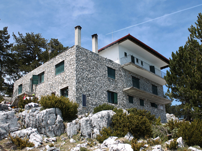 Εγκαίνια του καταφυγίου της Πετρόστρουγκας στον Όλυμπο