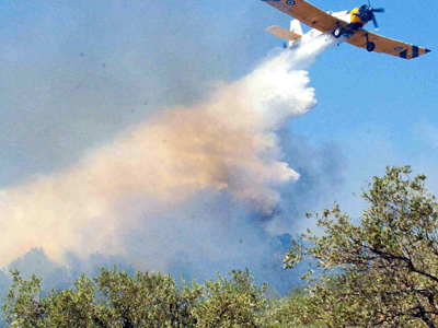 Στις φλόγες η Κεφαλονιά