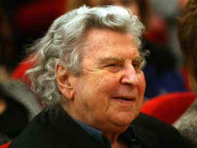 Ο Μίκης Θεοδωράκης στο πλευρό του Αλέξη Τσίπρα