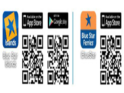 Η Blue Star Ferries ταξιδεύει μέσω κινητών