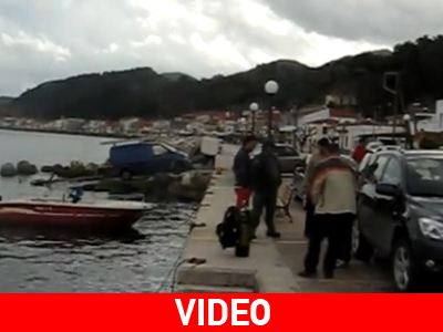 Καθαρισμός στο λιμάνι του Αγ. Κωνσταντίνου Σάμου