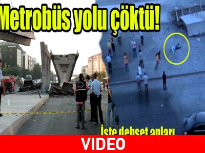 Κατέρρευσε γέφυρα στην Κωνσταντινούπολη