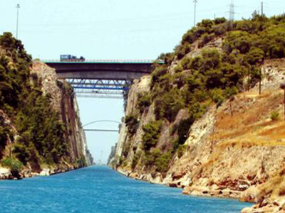 Κλειστή η γέφυρα Κορίνθου