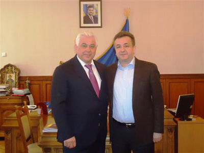 Ουκρανική αντιπροσωπεία στο Ρέθυμνο