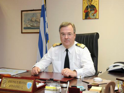 Ο Αντιναύαρχος Δ. Μπαντιάς στο Δουβλίνο