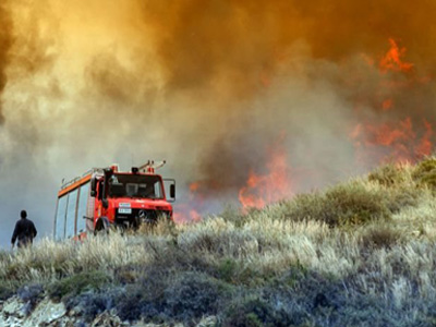 Φωτιά στην Αρεόπολη