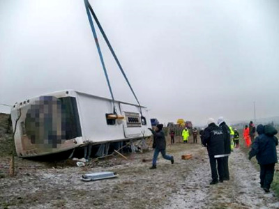 Νεκροί 13 άνθρωποι σε τροχαίο