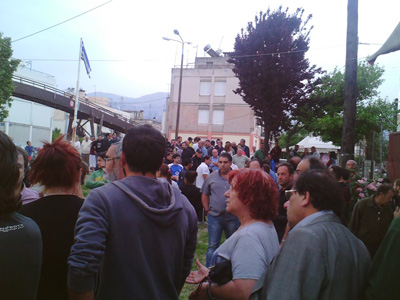 Συγκέντρωση διαμαρτυρίας στη Πειραϊκή Πατραϊκή