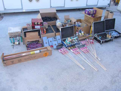 «Γεμάτος» εκρηκτικά και ναρκωτικά