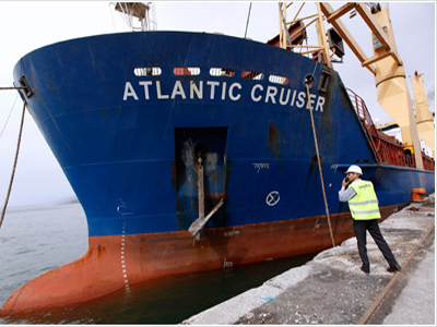 «Άνθρακας ο θησαυρός»  στο πλοίο για τη Συρία