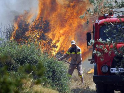 Πολύ υψηλός κίνδυνος πυρκαγιών σε Χίο και Ικαρία την Παρασκευή