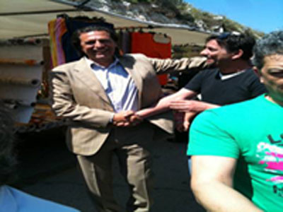 Στο Σχιστό ο Τάσος Μητρόπουλος