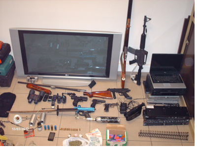 Το τουριστικό πρακτορείο ήταν αποθήκη όπλων