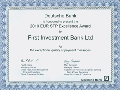 Βράβευση της Τράπεζας Πειραιώς