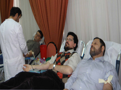 Αιμοληψία για τις ανάγκες του ποδοσφαίρου