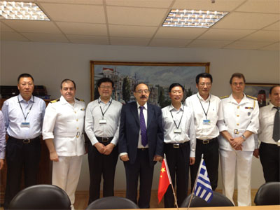 Συνάντηση Γ.Γ ναυτιλίας  με εκπροσώπους της επαρχίας Zheijiang
